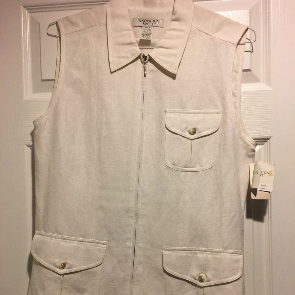 Innovation Sport Linen Blend Top